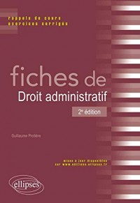 Fiches de Droit Administratif