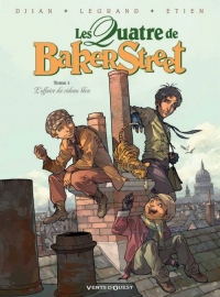 Les Quatre de Baker Street - Tome 01: L'Affaire du rideau bleu
