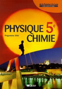 Physique Chimie 5e : Programme 2006