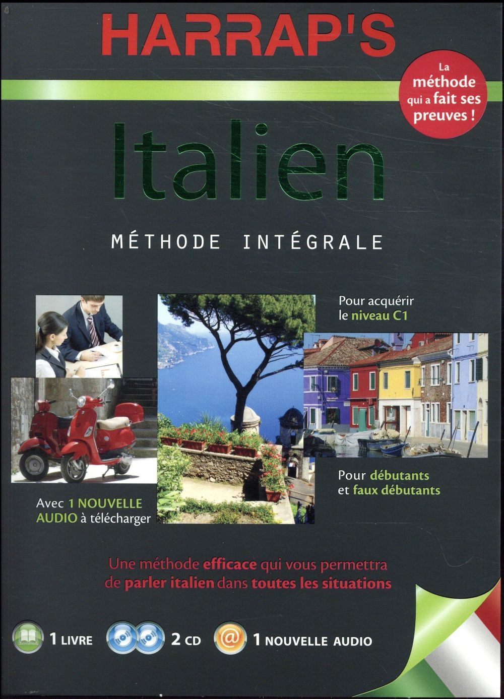 Harrap's Méthode Intégrale italien 2CD + livre