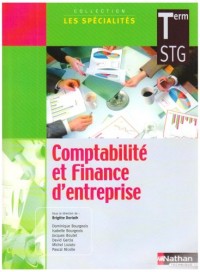 Comptabilité et finance d'entreprise Tle STG