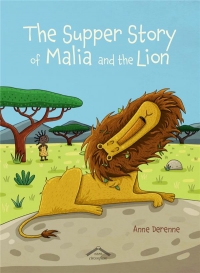 Malia and Her Majesty the Lion