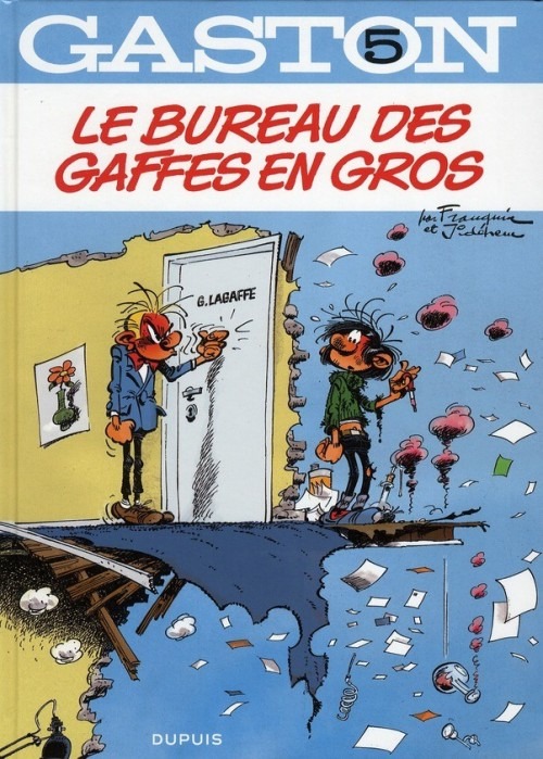 Gaston - tome 5 - Le bureau des gaffes en gros