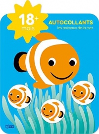 Autocollants petites étoiles: Les animaux de la mer - Dès 18 mois