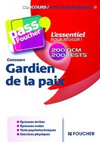 Concours Gardien de la paix