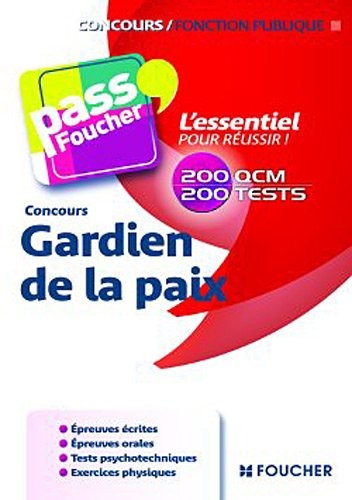 Concours Gardien de la paix