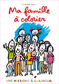 Ma famille à colorier