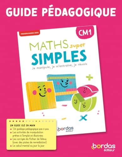 Maths super simples - CM1 - 2026 - Guide pédagogique