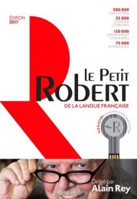 Dictionnaire Le Petit Robert de la langue française et sa clé d'accès au dictionnaire numérique