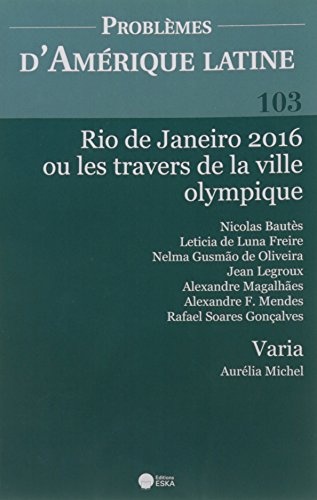 Problemes d'Amerique Latine 103 (4-2016)