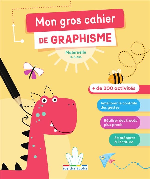 Mon gros cahier de graphisme - Maternelle: + de 200 activités