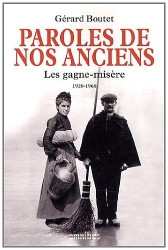 Paroles de nos anciens