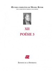 Poésie : Tome 3 (2003-2009)