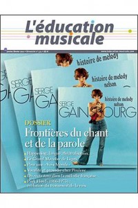 Education Musicale N 574 - Frontieres du Chant et de la Parole