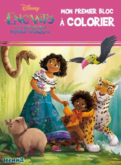 Disney Encanto - Mon premier bloc à colorier