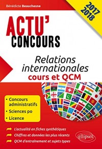 Relations Internationales Cours et QCM Actu'Concours 2017 2018