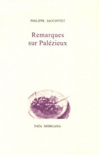 Remarques sur Palézieux