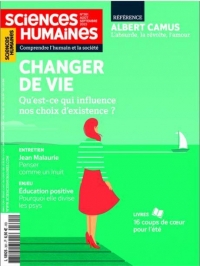 Sciences Humaines N°361 : Peut-on changer de vie ? - Août 2023