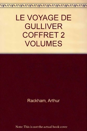 Voyages de Gulliver dans des contrees lointaines, 2 volumes