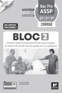 Réussite ASSP - BLOC 2 Intervenir auprès de la personne Bac Pro ASSP 2de 1re Tle 2026 - Corrigé