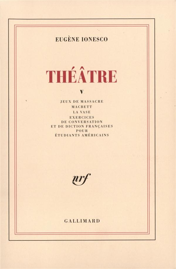 Théâtre (Tome 5)
