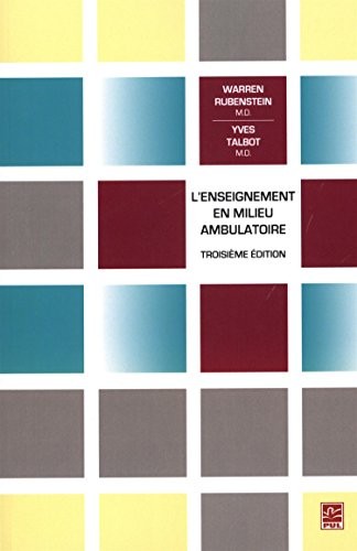 L'enseignement en miliue ambulatoire. 3e édition