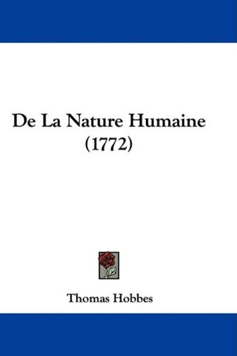 de La Nature Humaine (1772) [9781104115111]