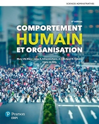 Comportement humain et organisation, 6e édition | Manuel + Édition en ligne + MonLab - ÉTUDIANT (12 mois)