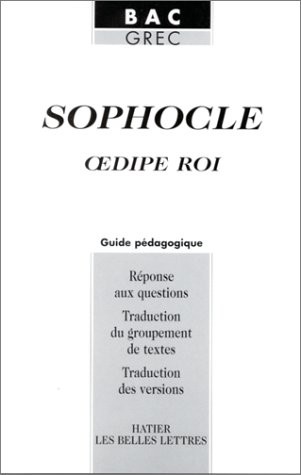 Sophocle, Oedipe roi