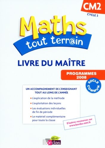 MTT CM2 - LIVRE DU MAITRE