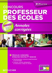 Annales corrigées Concours Professeur des écoles Concours 2011