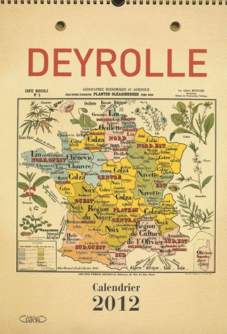 CALENDRIER DEYROLLE 2012