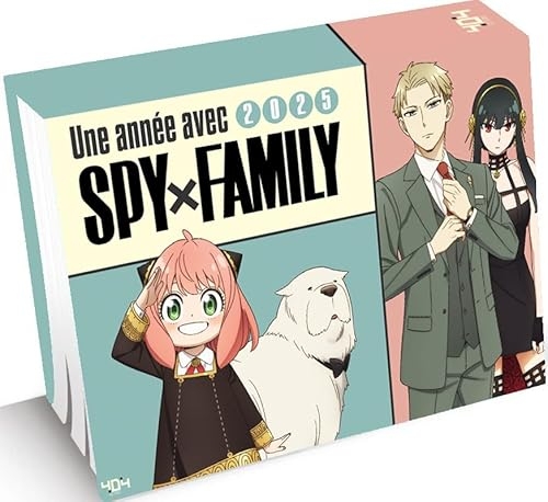 Ephéméride Spy x Family 2025 - Une année avec Spy x Family - une éphéméride officielle