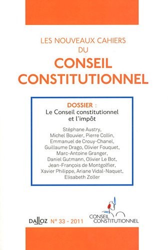 Les nouveaux cahiers du conseil constitutionnel nº37
