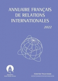 Annuaire français de relations internationales 2022 (2022)