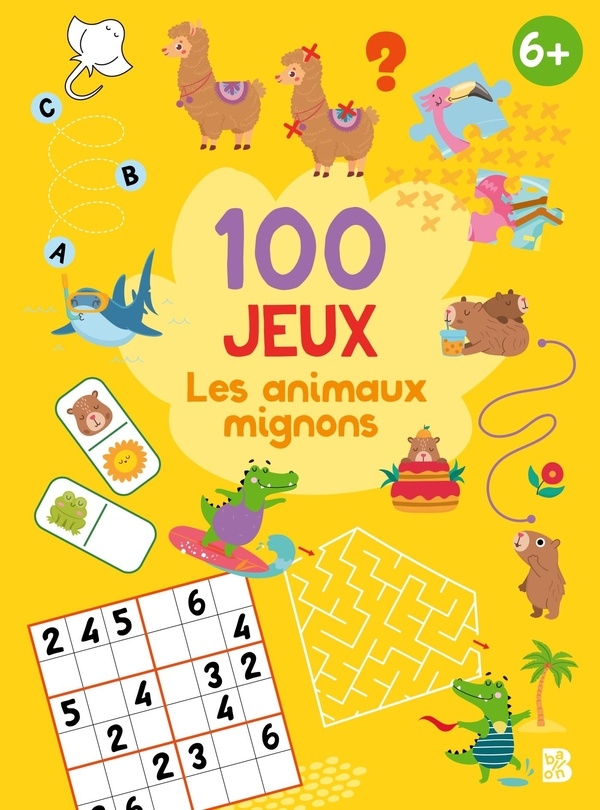 100 jeux : Les animaux mignons
