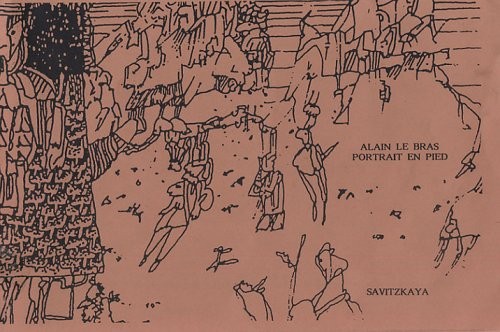 Alain le bras, portrait en pied