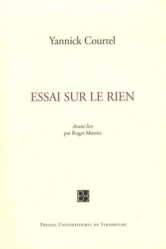 Essai Sur le Rien