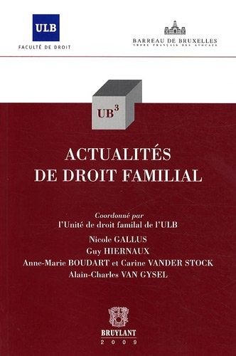 Actualités de droit familial