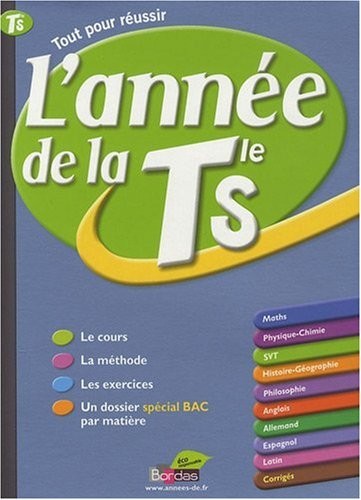 ANNEE DE LA TERMINALE S