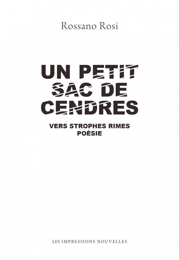 Un Petit Sac de Cendres