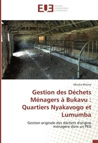 Gestion des Déchets Ménagers à Bukavu : Quartiers Nyakavogo et Lumumba: Gestion originale des déchets d'origine ménagère dans un PED