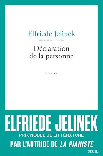 Déclaration de la personne