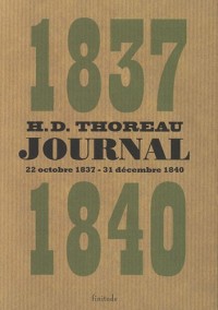 Journal : Volume 1 (octobre 1837 - décembre 1840)