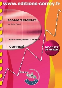 Management corrige - UE 7 du DCG