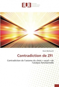 Contradiction de ZFI