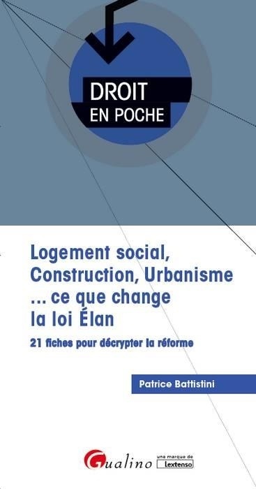 Logement social, construction, urbanisme... ce que change la loi ELAN