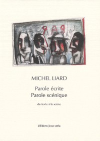 Parole écrite parole scénique
