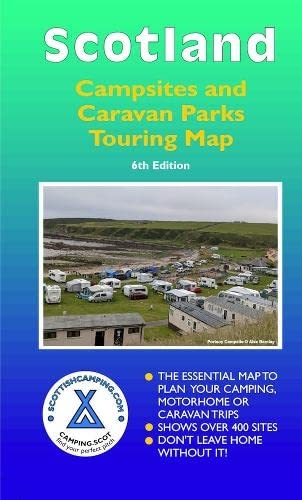 Scotland Campsites and Caravan Parks: Touring Map