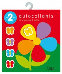 Je M'amuse à Coller : les Papillons et la Fleur - Dès 2 ans